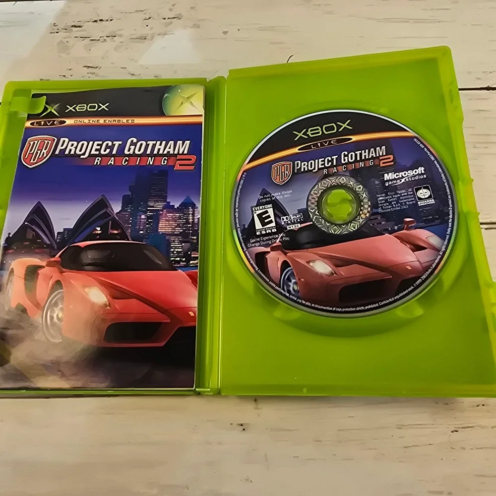 Project Gotham Racing 2 PGR2 Microsoft Xbox Original Game Complete CIB Racing